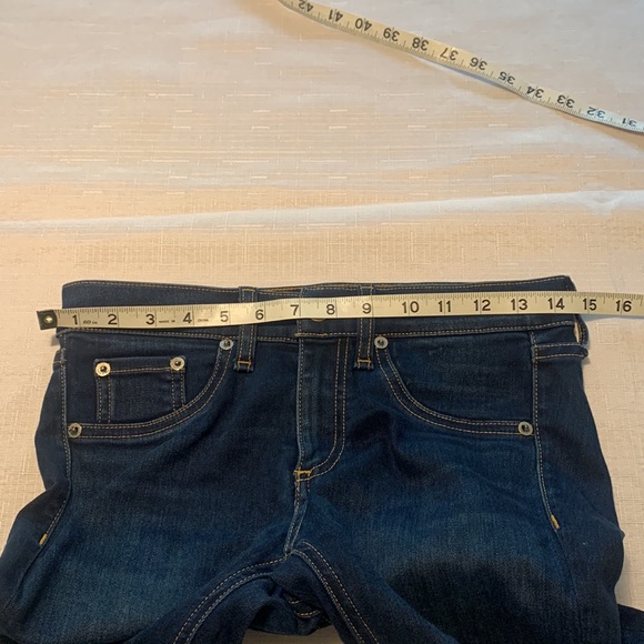 rag & bone Mid Rise Skinny Ankle Stretch Jeans In Bedford Wash Size 26 - Picture 10 of 10